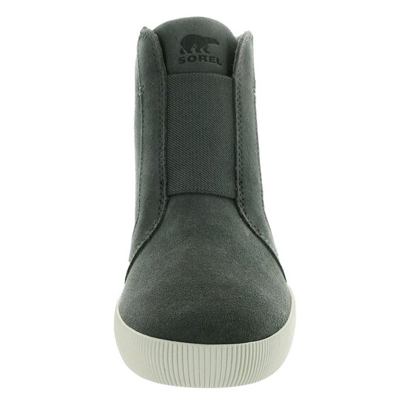 Sorel Out N About Gray Suede Waterproof Boots Sze 8.5 Womens Wedge Ankle Booties - Picture 15 of 15